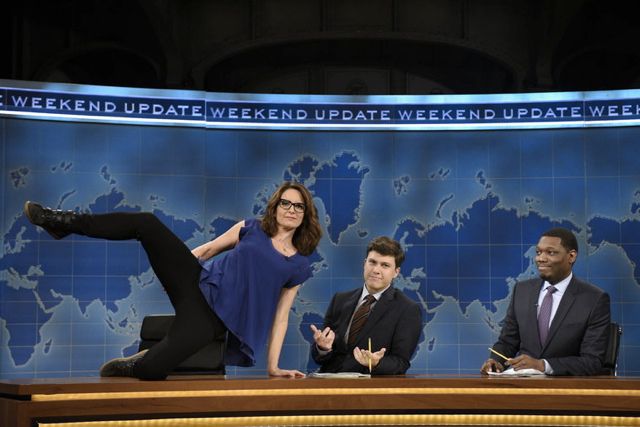 Tina Fey discussed the fall of Playboy:Michael Che's neighbor Willie discusses Halloween: